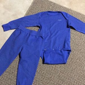 PATAGONIA PERFORMANCE BASELAYER CAPILENE SET-24M